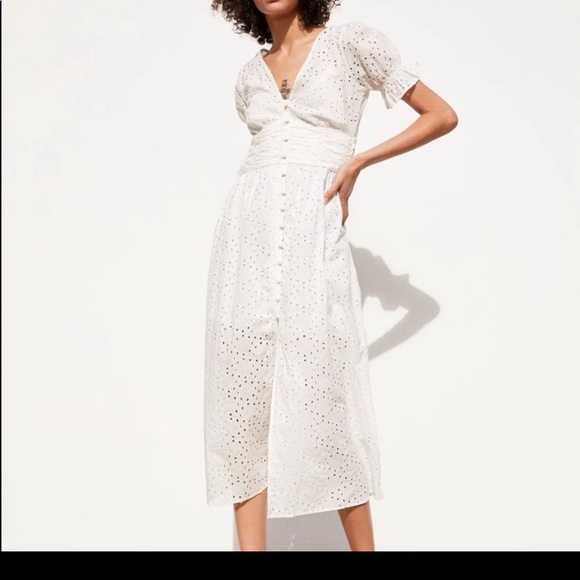 Zara Dresses & Skirts - Zara white dress XS